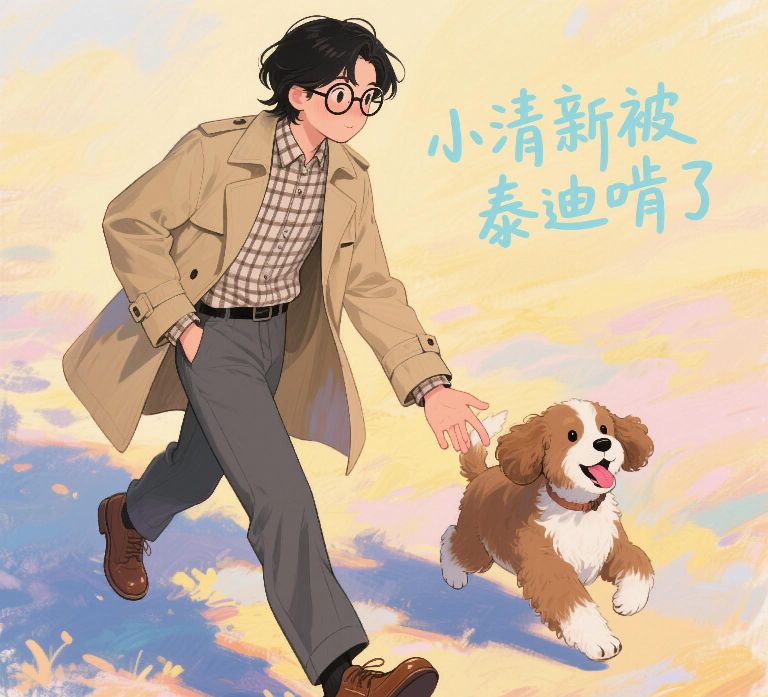 小清新被泰迪啃了
