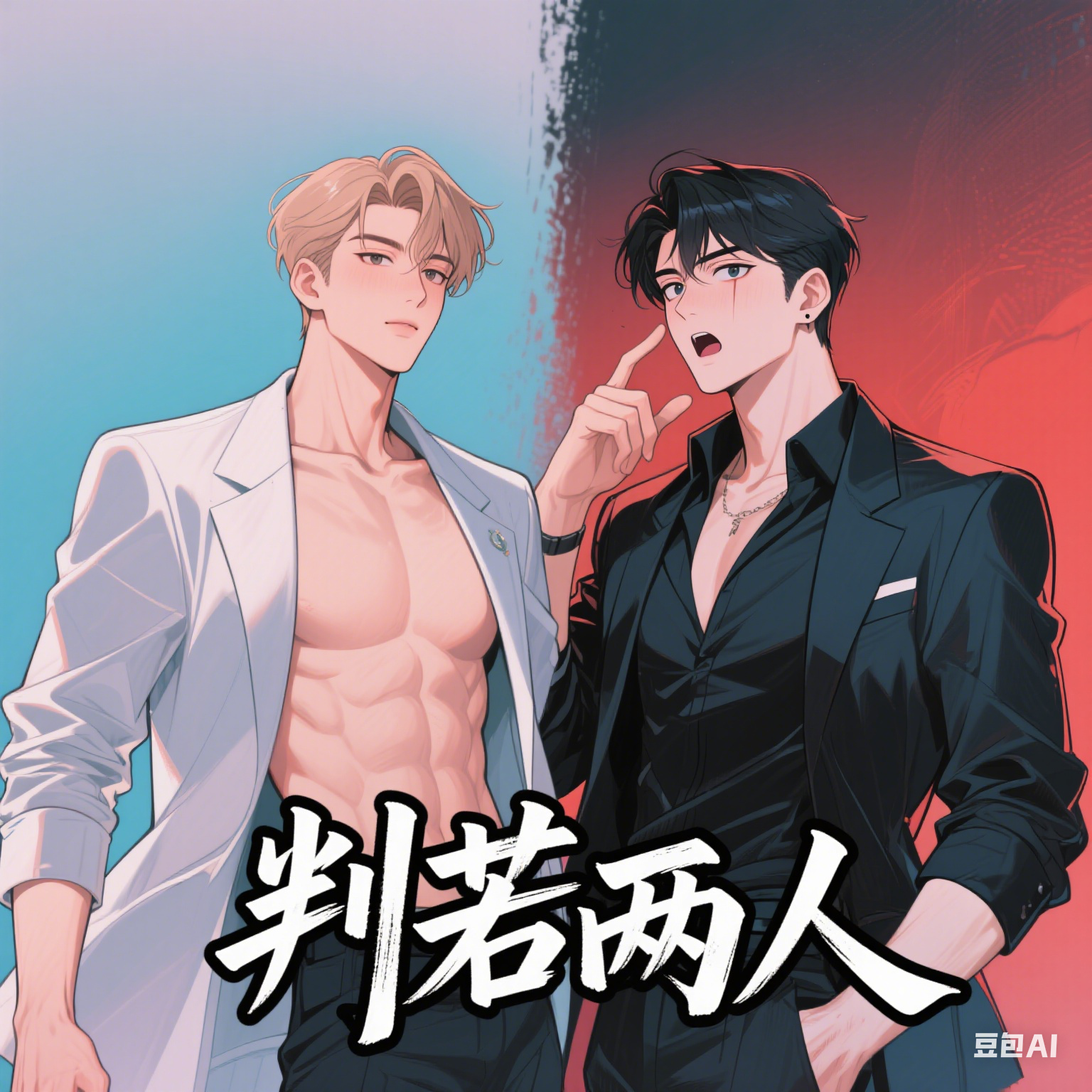 判若两人