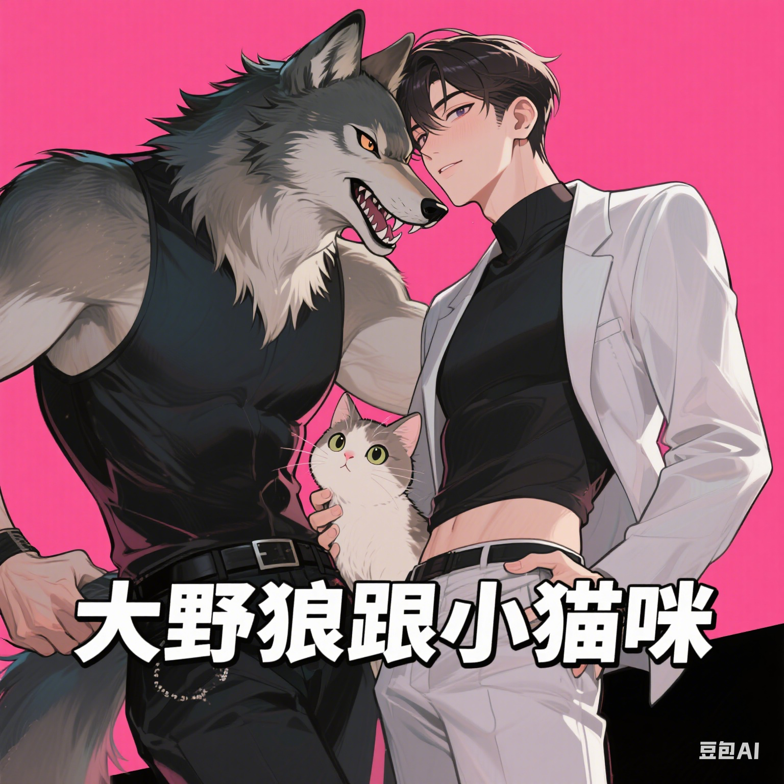 大野狼跟小猫咪