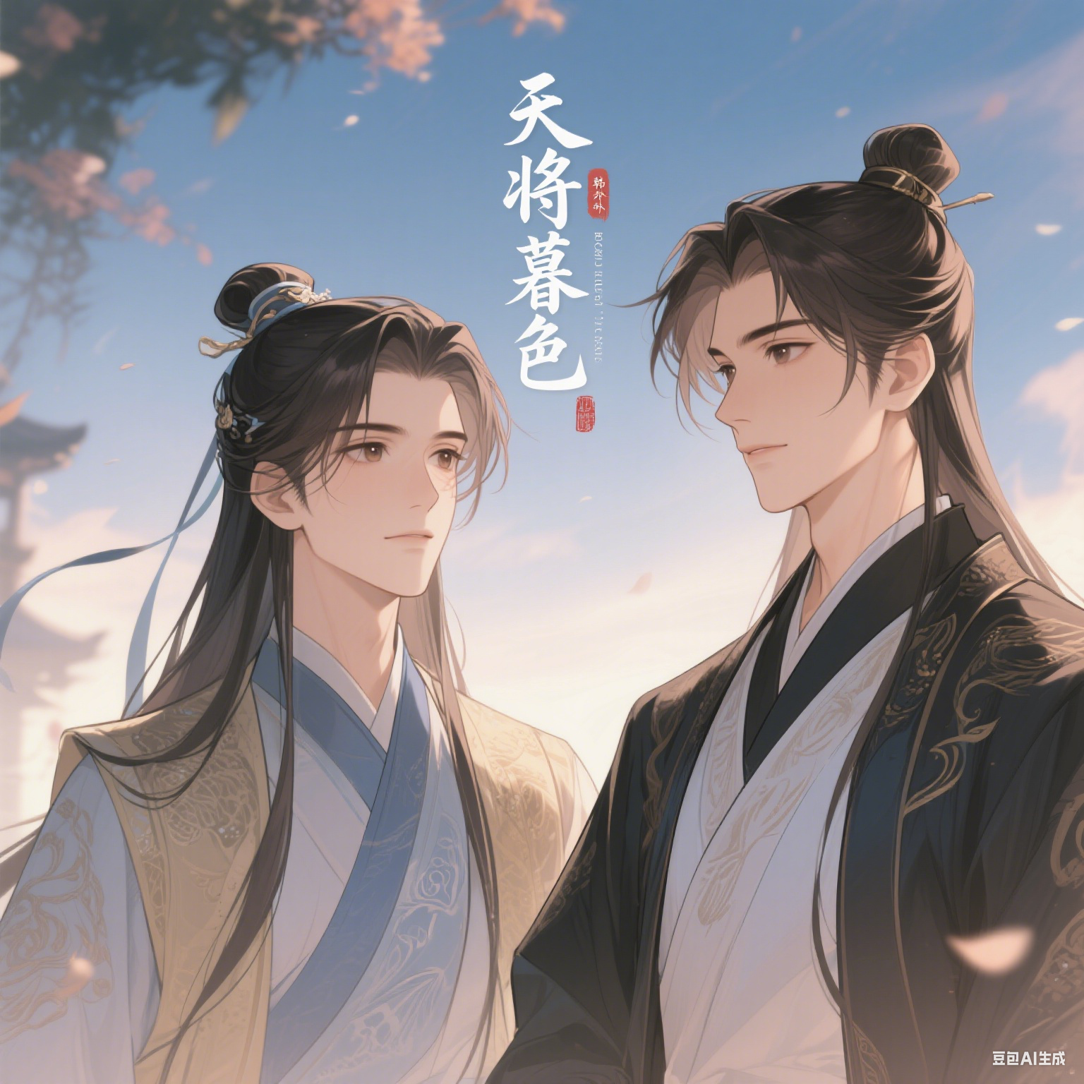 天将暮色