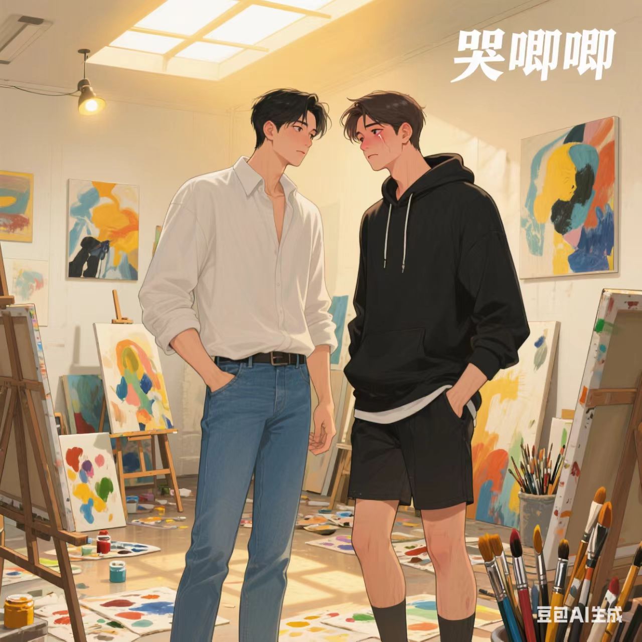 狼A他易感期老爱哭唧唧