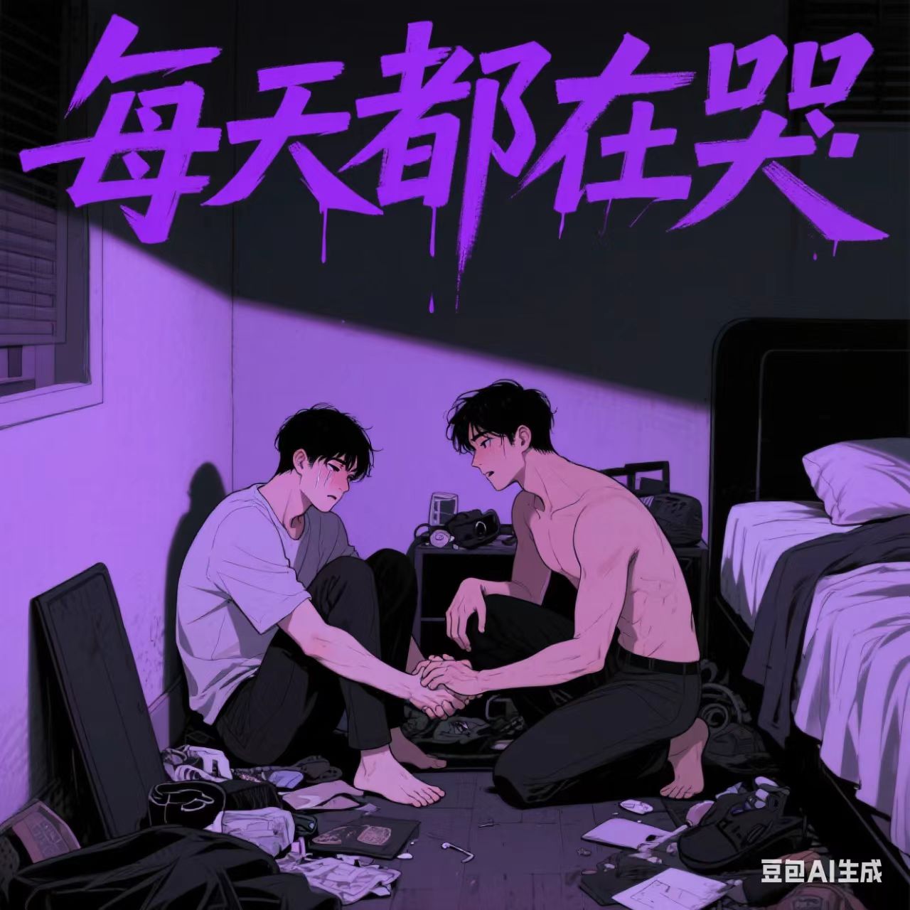每天都在哭的小狗