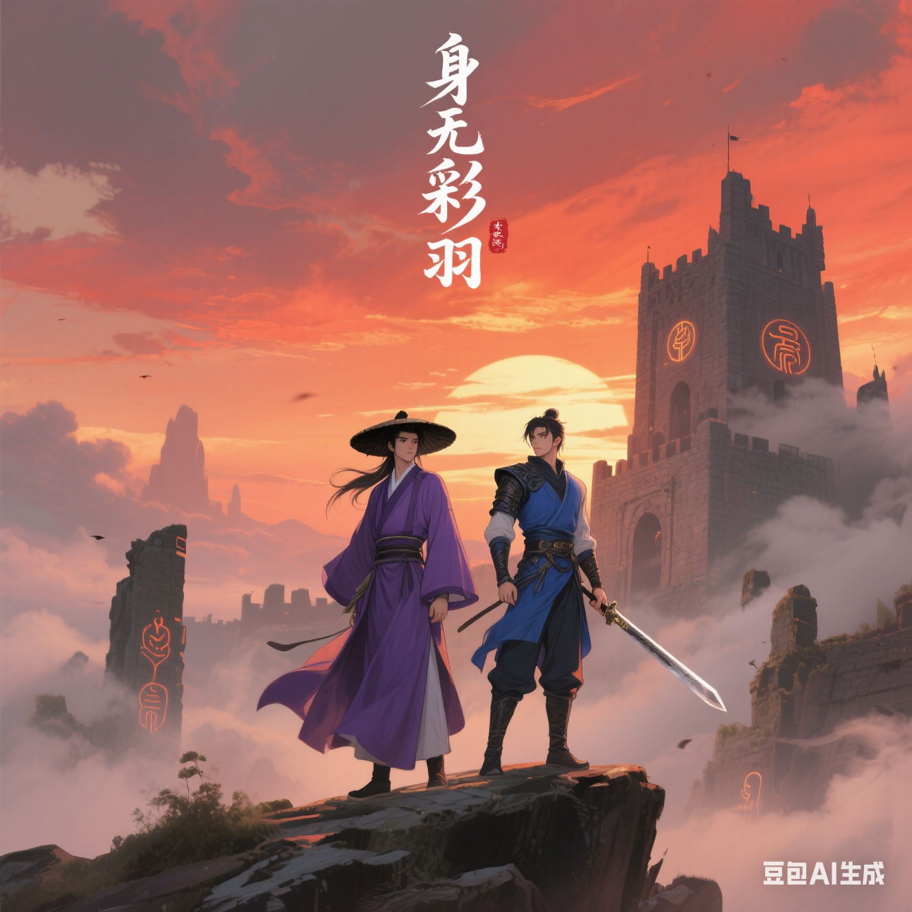 身无彩羽