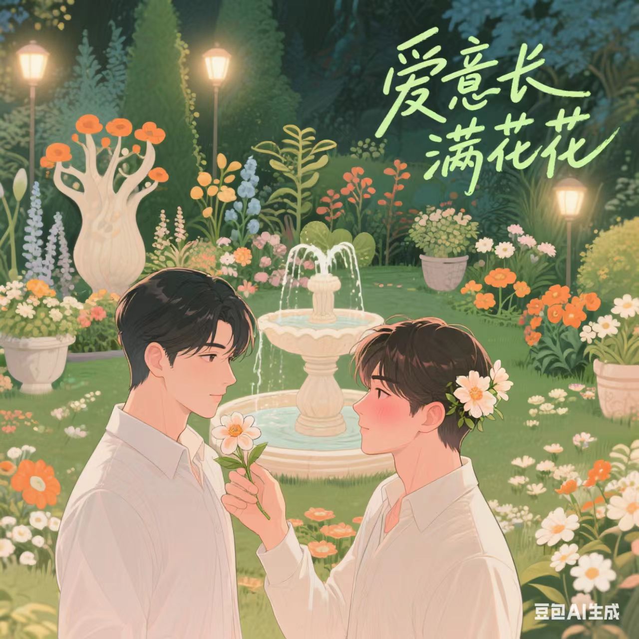 爱意长满花花