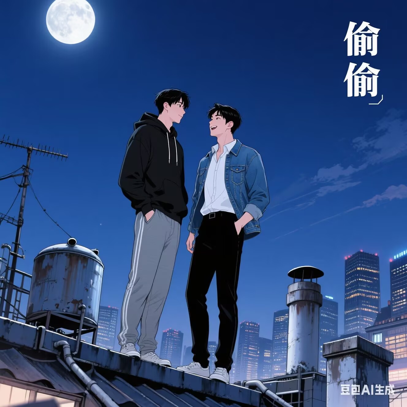 偷偷