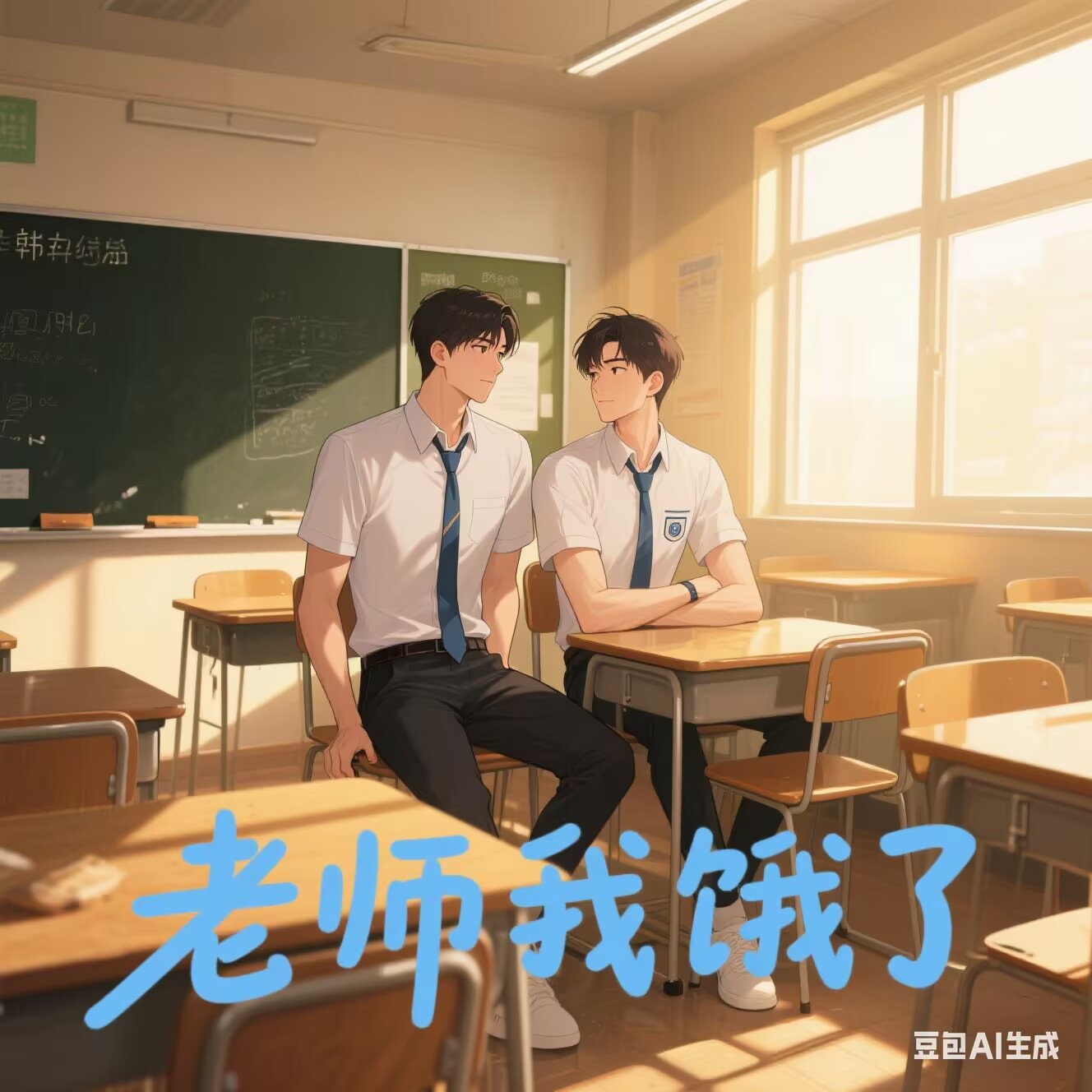 老师我饿了