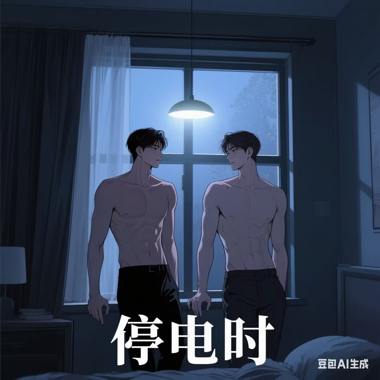 停电时我被舍友偷亲了